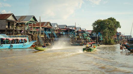 Esplora l’esperienza per piccoli gruppi del villaggio galleggiante di Siem Reap